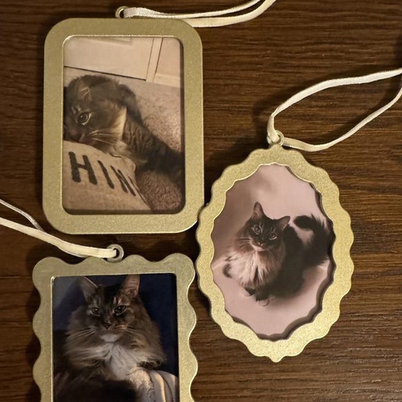 Christmas Threshold Picture Frame Ornament Set designed with Studio McGee. - Picture 3 of 6